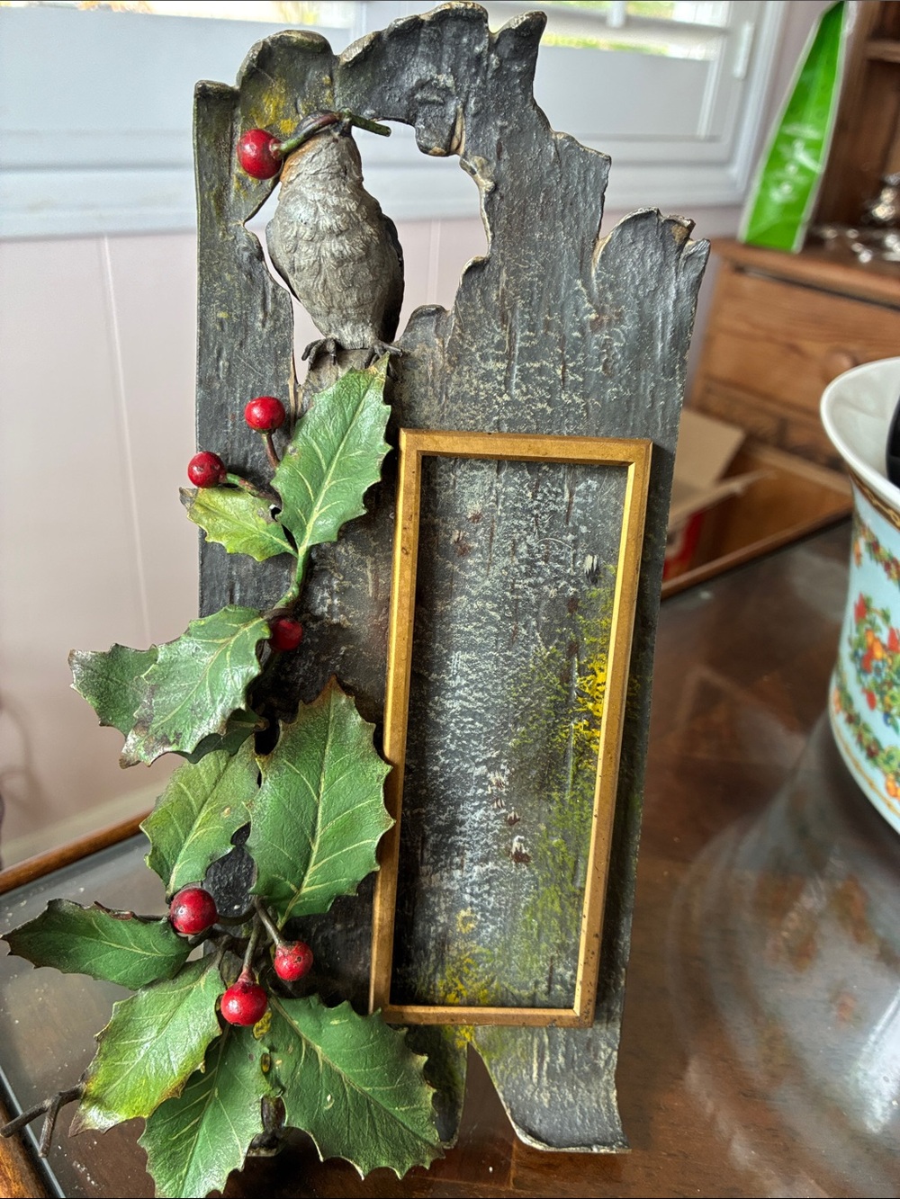 Vintage Bird picture frame